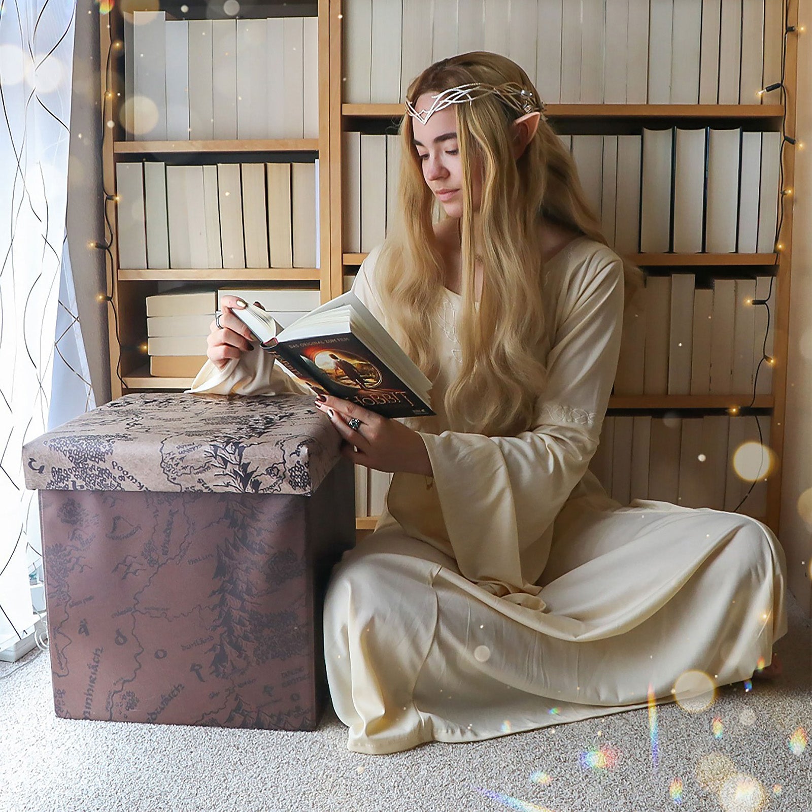 Produktbild Der Herr der Ringe - Mittelerde Hocker mit Stauraum