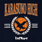Produktbild Haikyu!! - Karasuno High Hoodie blau