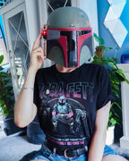 Produktbild Boba Fett Throne T-Shirt schwarz - Star Wars Mandalorian