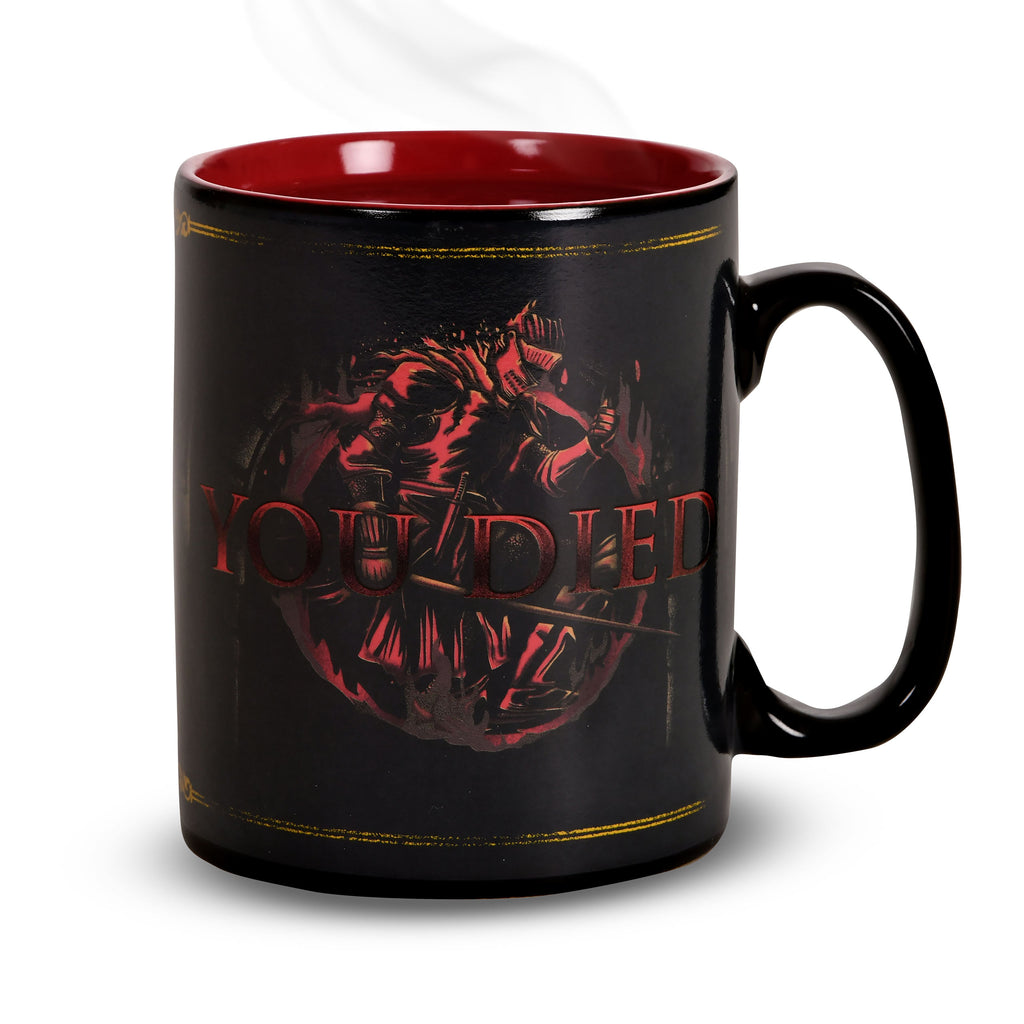 Dark Souls - You Died Thermoeffekt Tasse