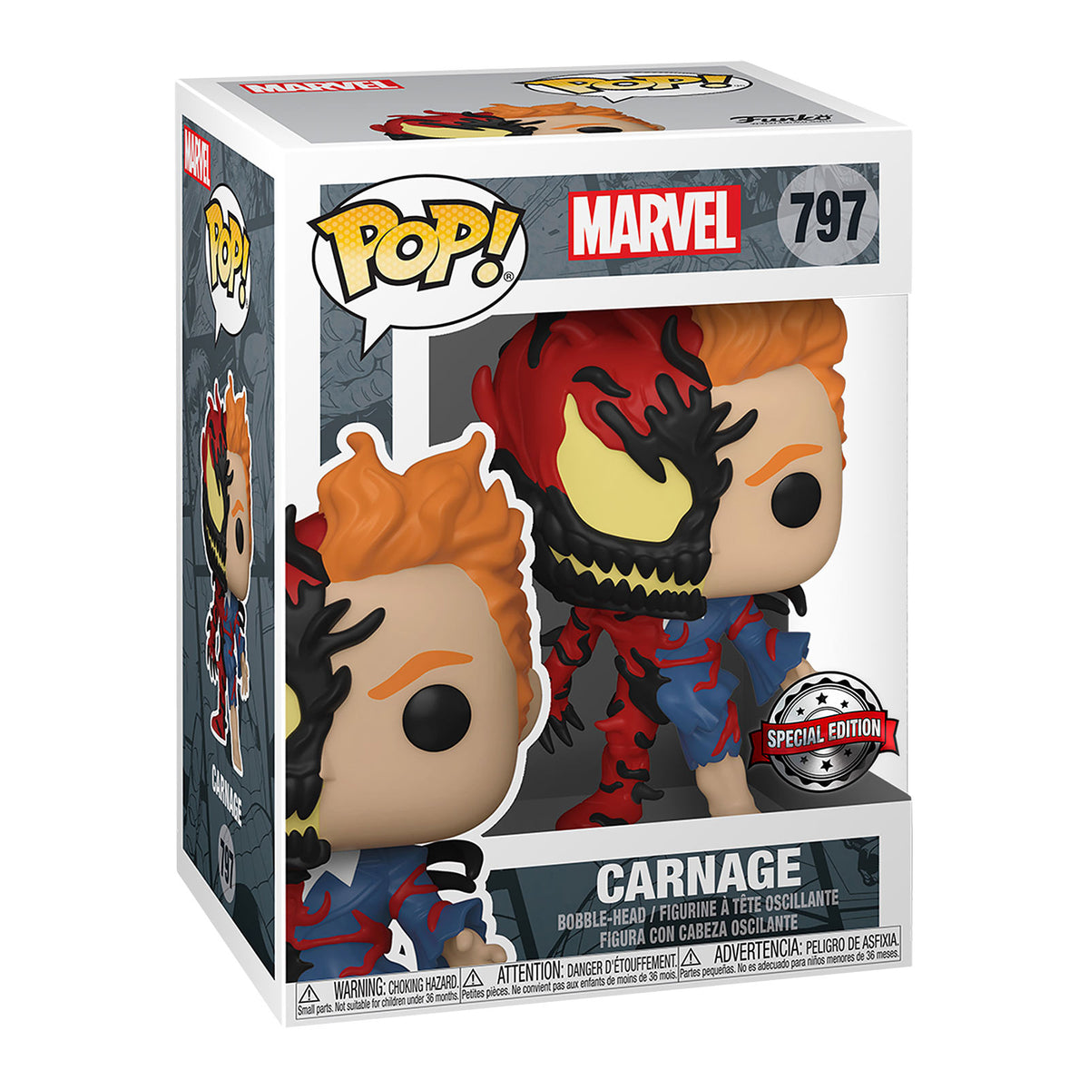 Produktbild Marvel - Carnage Funko Pop Figur