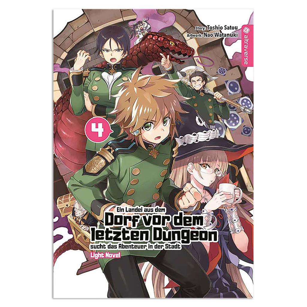 Ein Landei aus dem Dorf vor dem letzten Dungeon sucht das Abenteuer in der Stadt - Manga Band 4