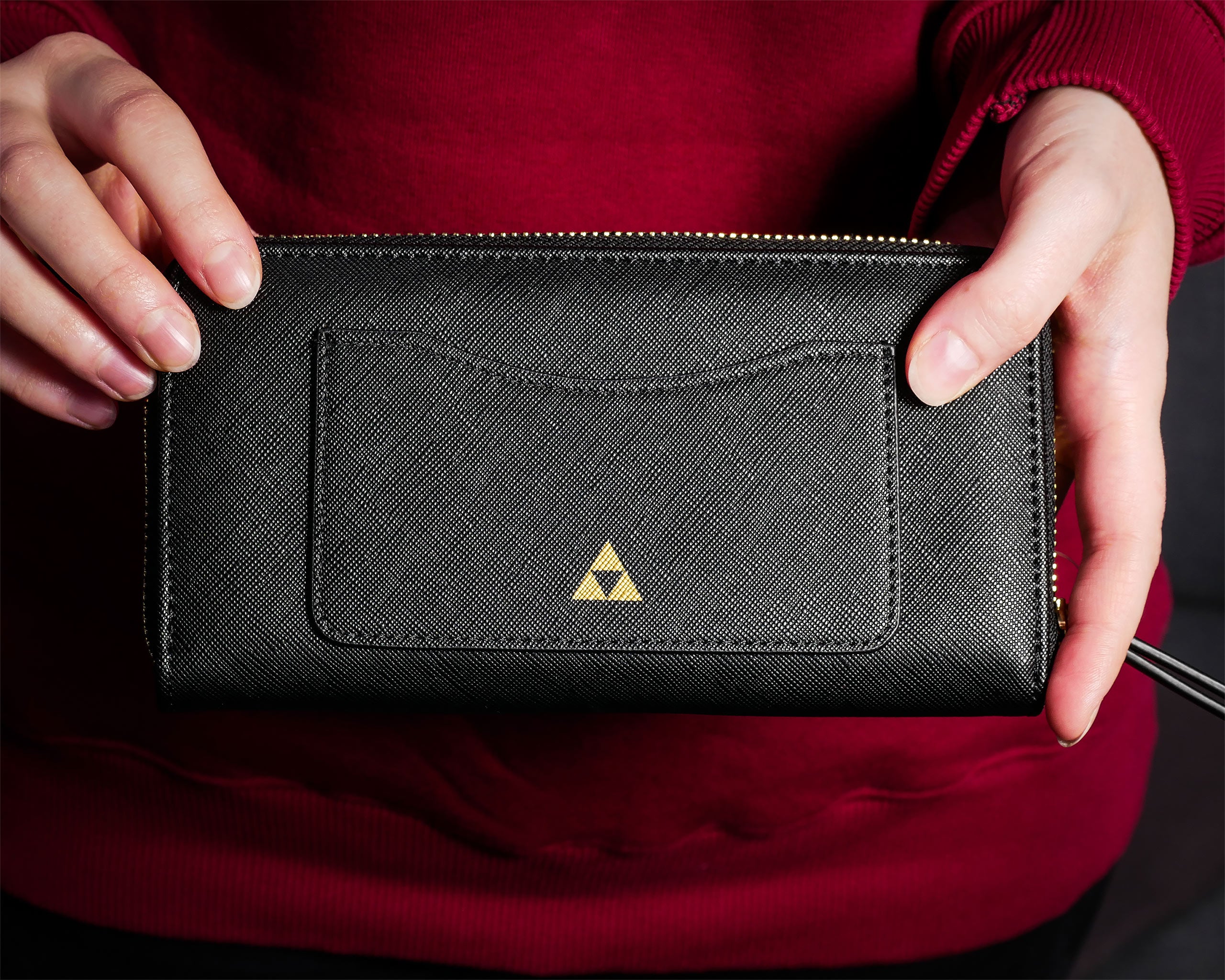 Produktbild Zelda - Logo Geldbörse mit Reißverschluss
