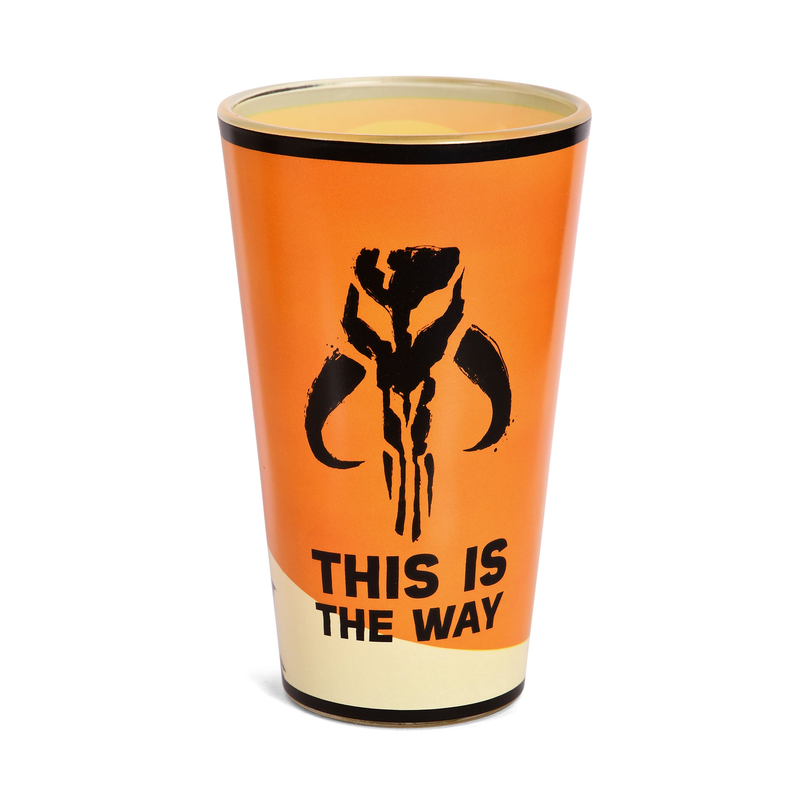 Produktbild Mando mit Grogu Glas - Star Wars The Mandalorian