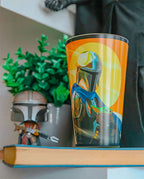 Produktbild Mando mit Grogu Glas - Star Wars The Mandalorian