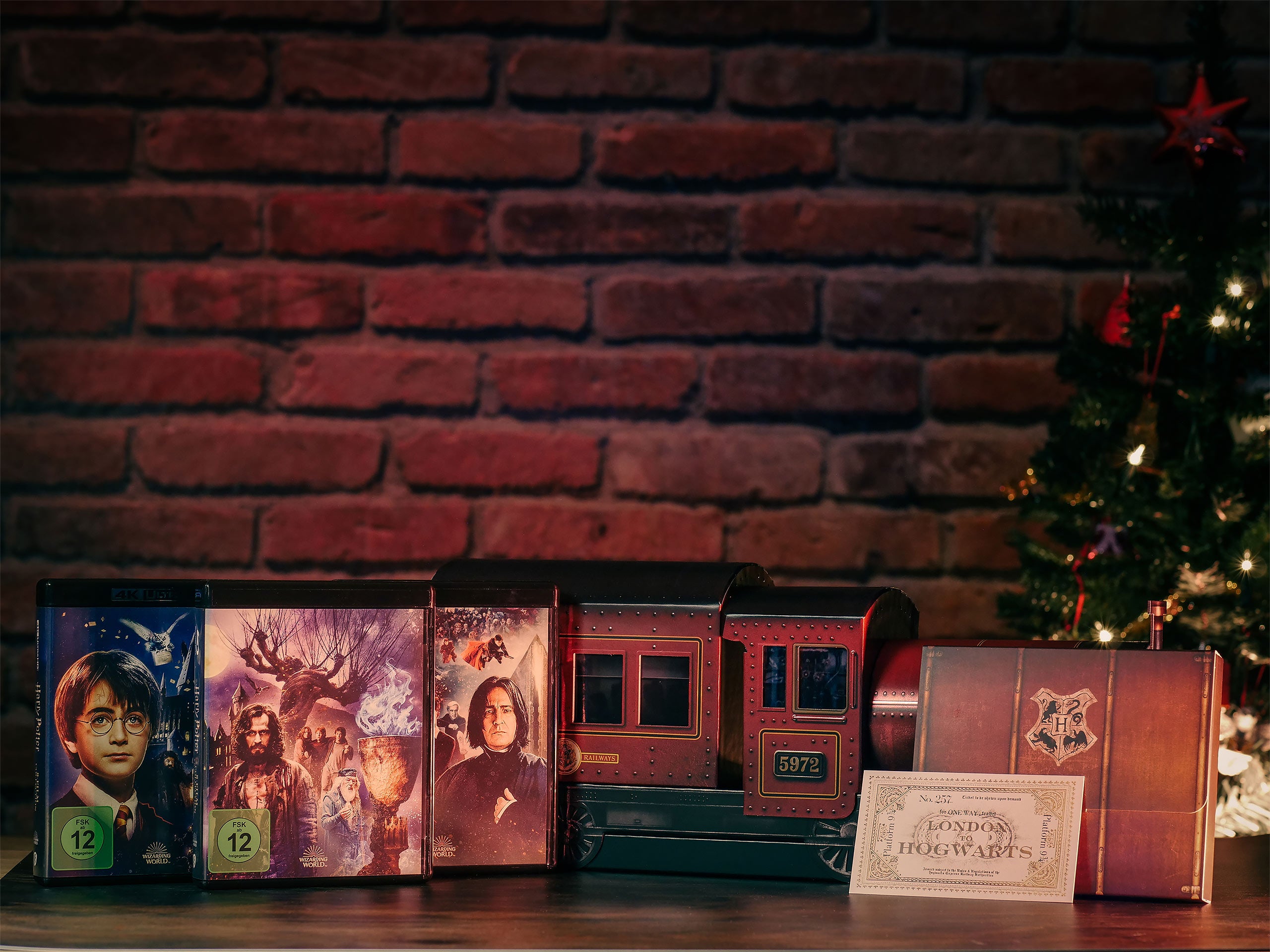 Produktbild Harry Potter 1-8 Blu-ray und 4K Hogwarts Express Jubiläums-Edition