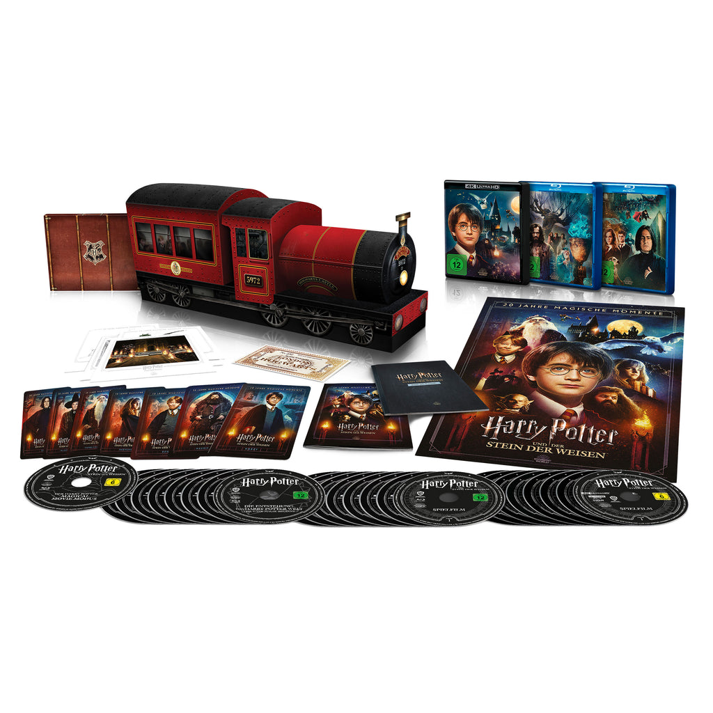 Produktbild Harry Potter 1-8 Blu-ray und 4K Hogwarts Express Jubiläums-Edition