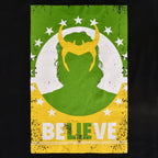 Produktbild Loki - Believe Lie Poster T-Shirt schwarz