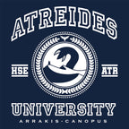 Produktbild Atreides University T-Shirt für Dune Fans blau