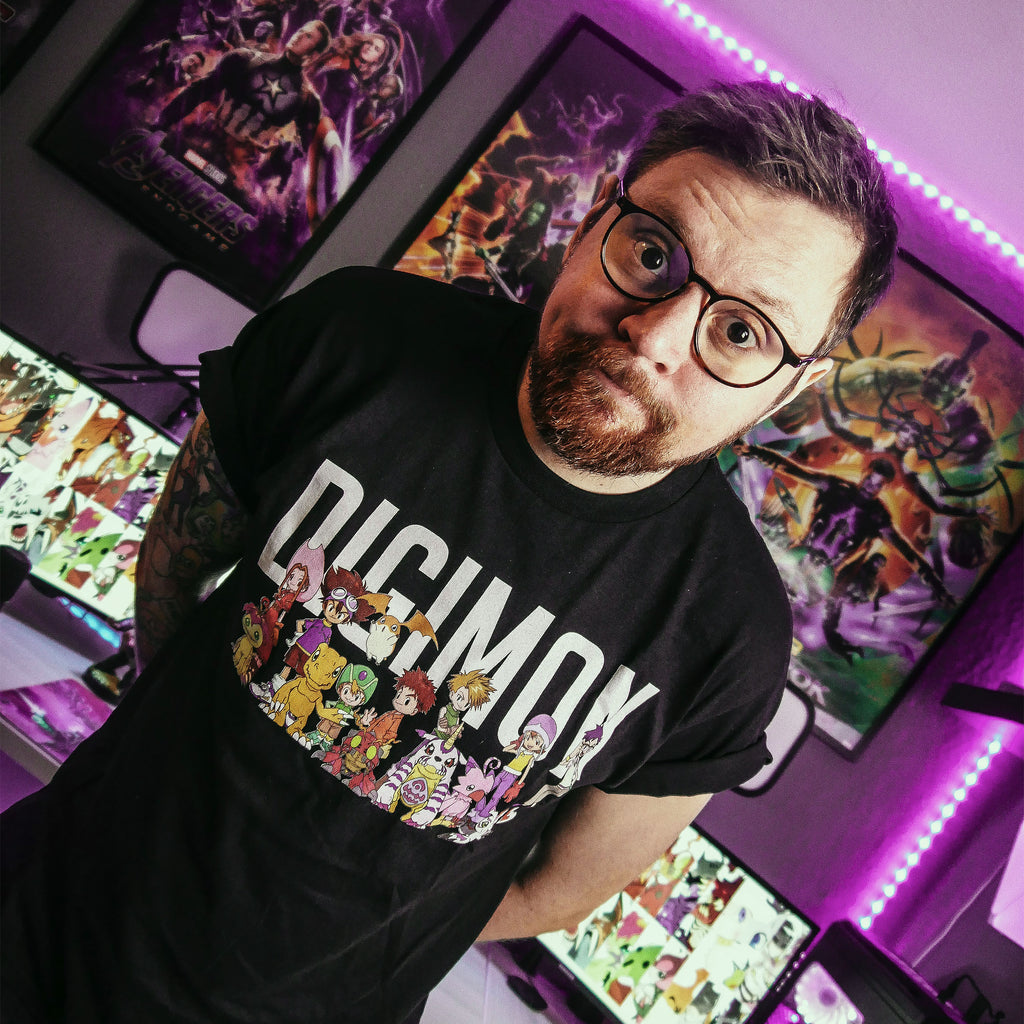 Produktbild Digimon - Characters T-Shirt schwarz
