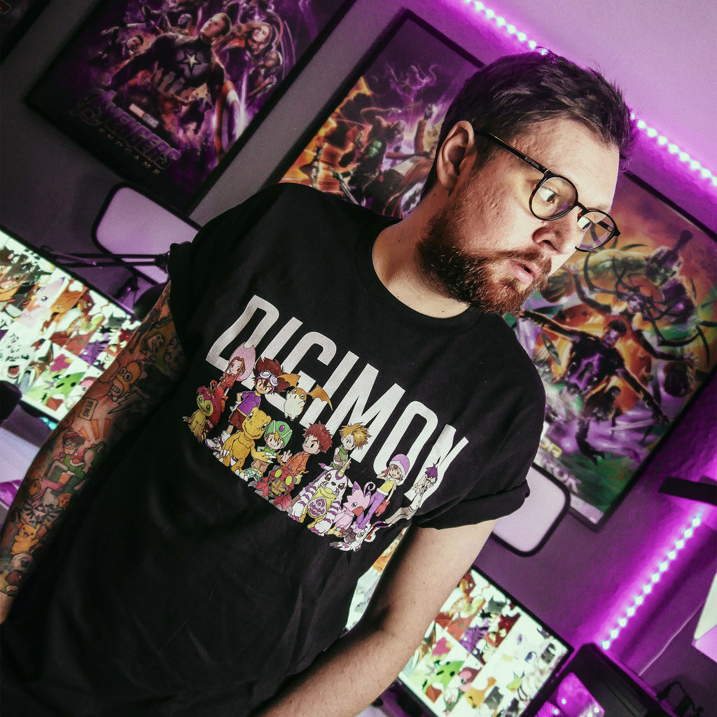 Produktbild Digimon - Characters T-Shirt schwarz