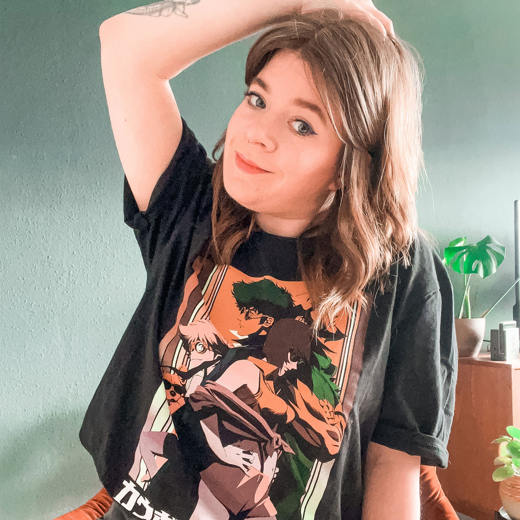 Produktbild Cowboy Bebop - Gradient Pose T-Shirt schwarz