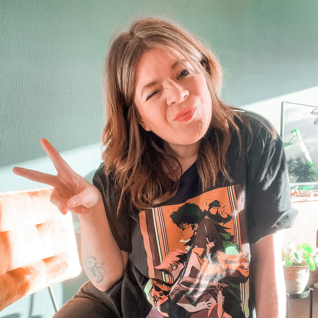 Produktbild Cowboy Bebop - Gradient Pose T-Shirt schwarz