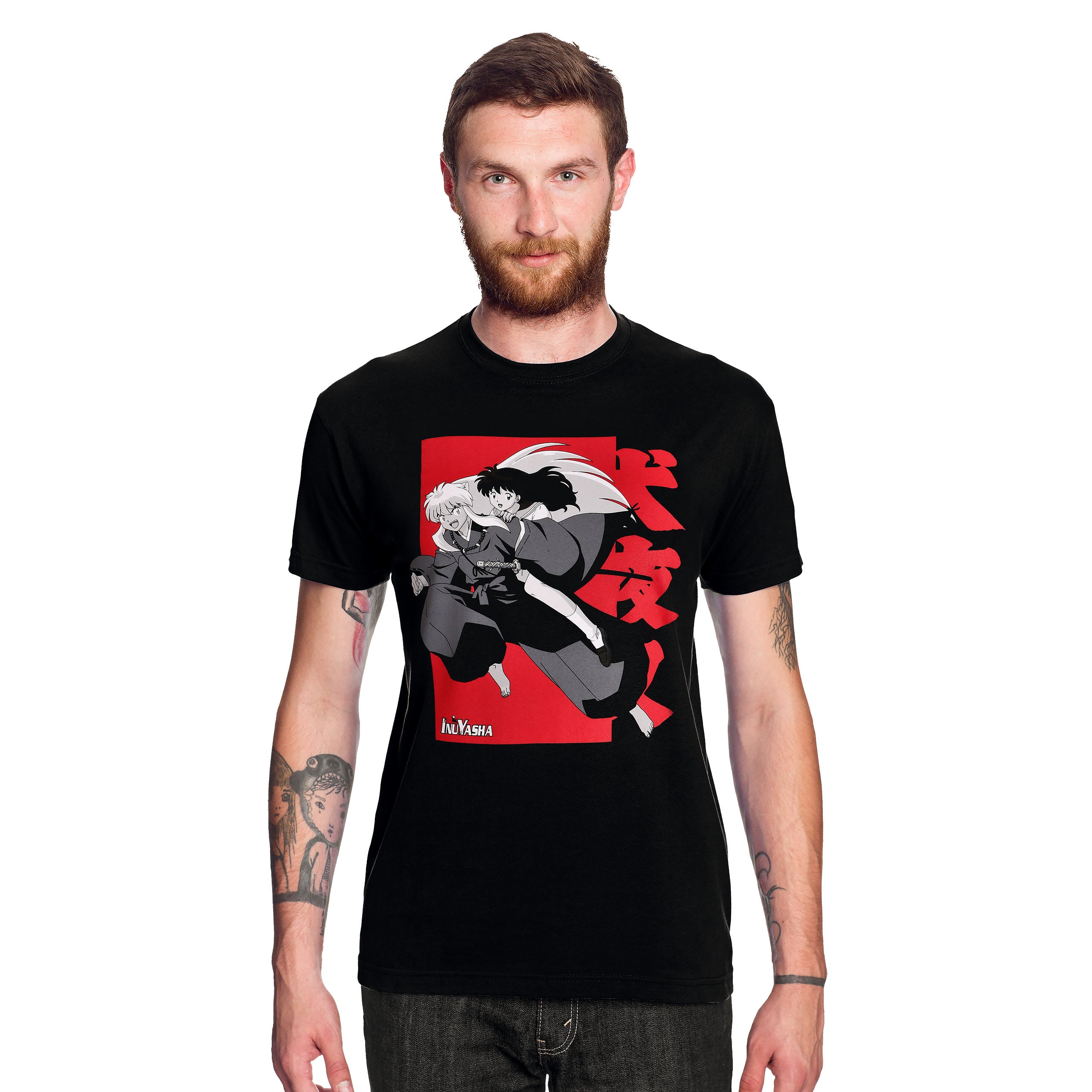 Produktbild Inu Yasha - Inu Yasha & Kagome T-Shirt schwarz