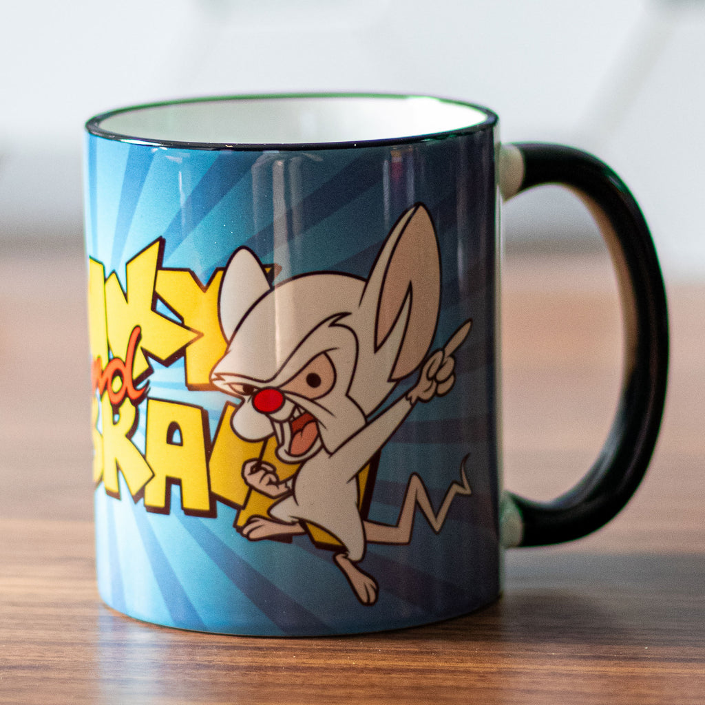 Produktbild Pinky und der Brain - Logo Tasse