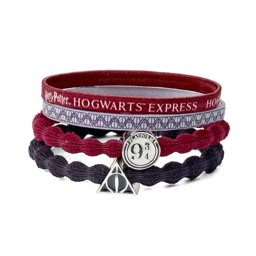 Produktbild 9 3/4 & Heiligtümer des Todes Haarbänder 4er Set - Harry Potter