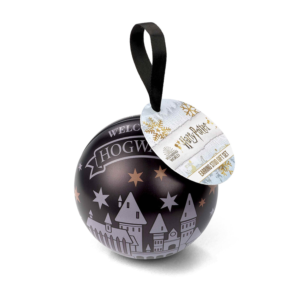 Produktbild Harry Potter - Hogwarts Weihnachtskugel mit Ohrstecker-Set