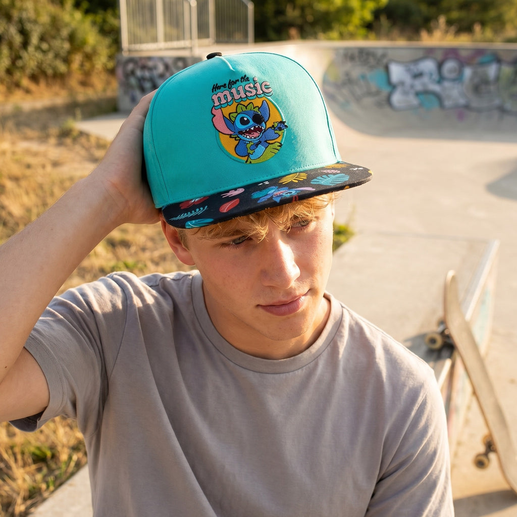 Produktbild Lilo & Stitch - Here For The Music Snapback Cap