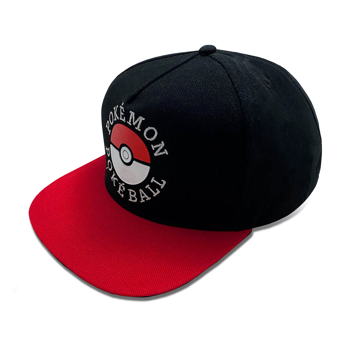 Produktbild Pokemon - Pokeball Snapback Cap schwarz-rot