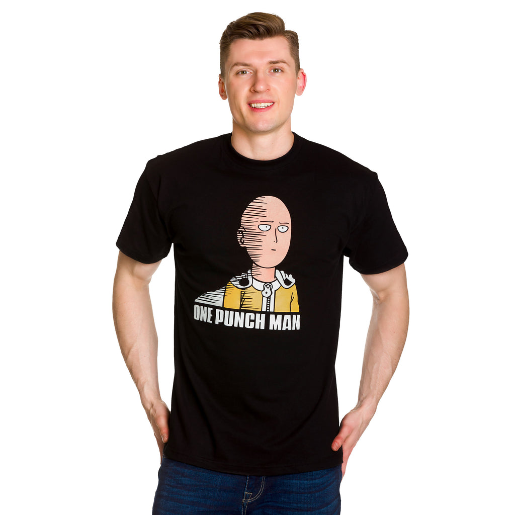 One Punch Man - Saitama Fun T-Shirt schwarz