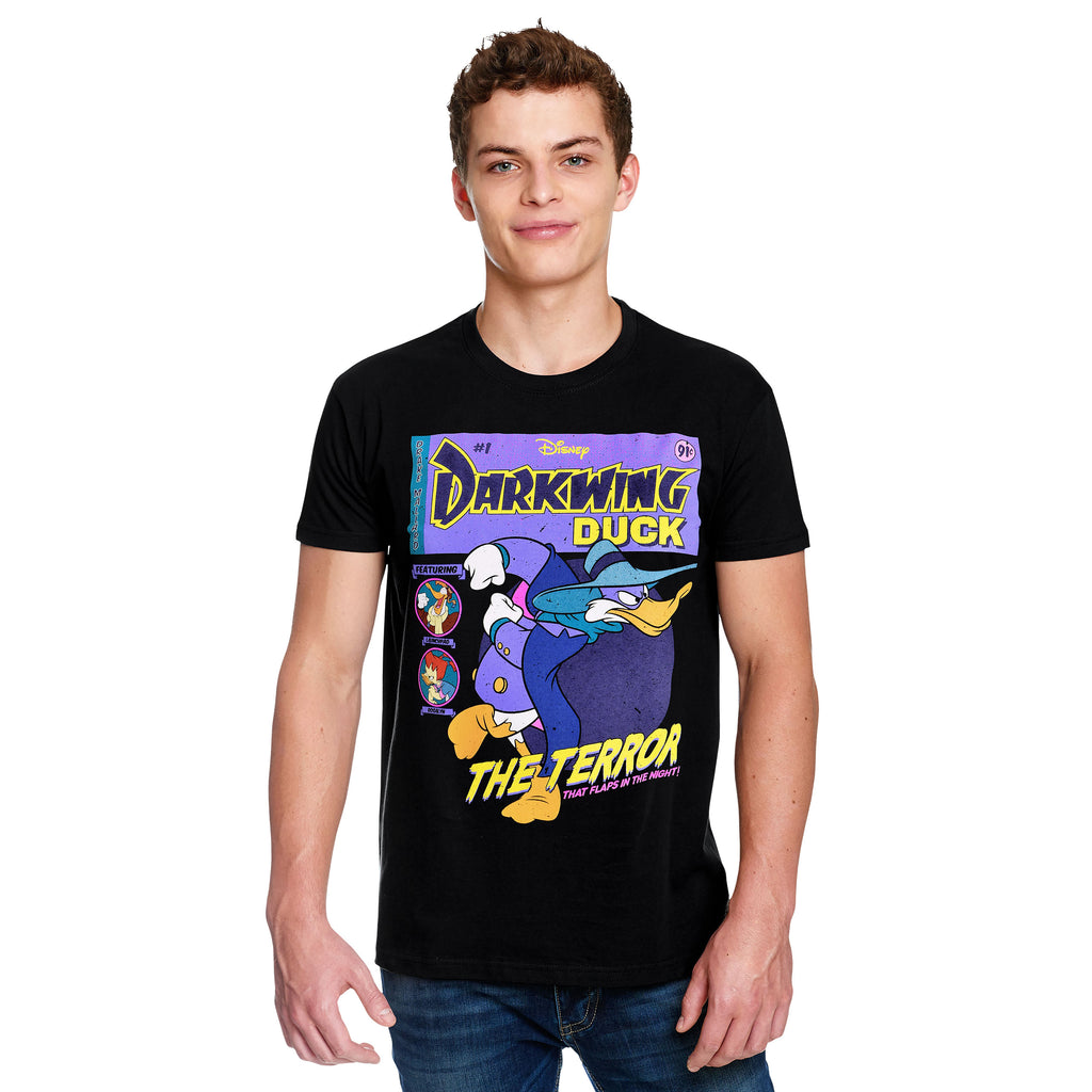 Produktbild Darkwing Duck - Comic Cover T-Shirt schwarz
