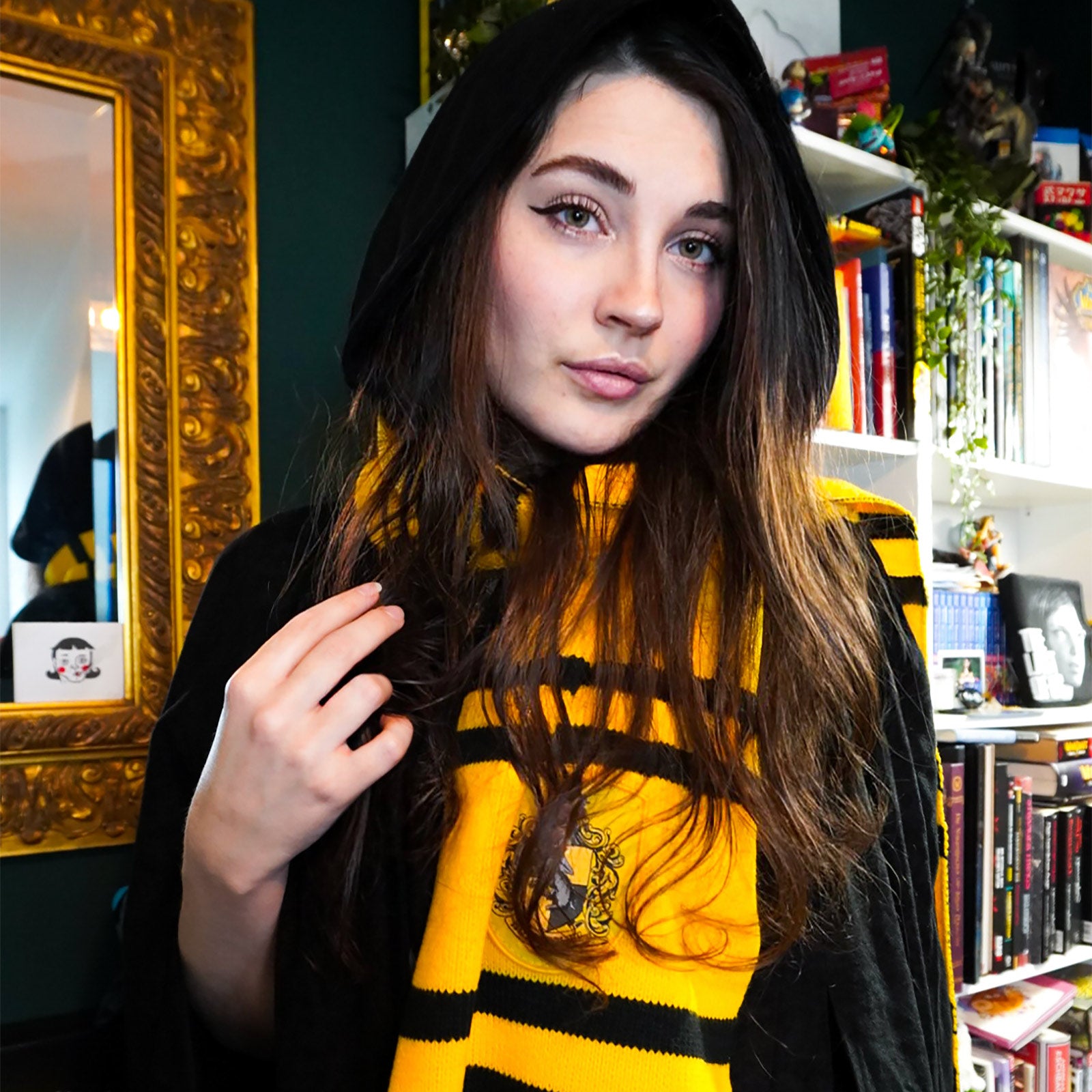 Produktbild Harry Potter - Hufflepuff Strickschal