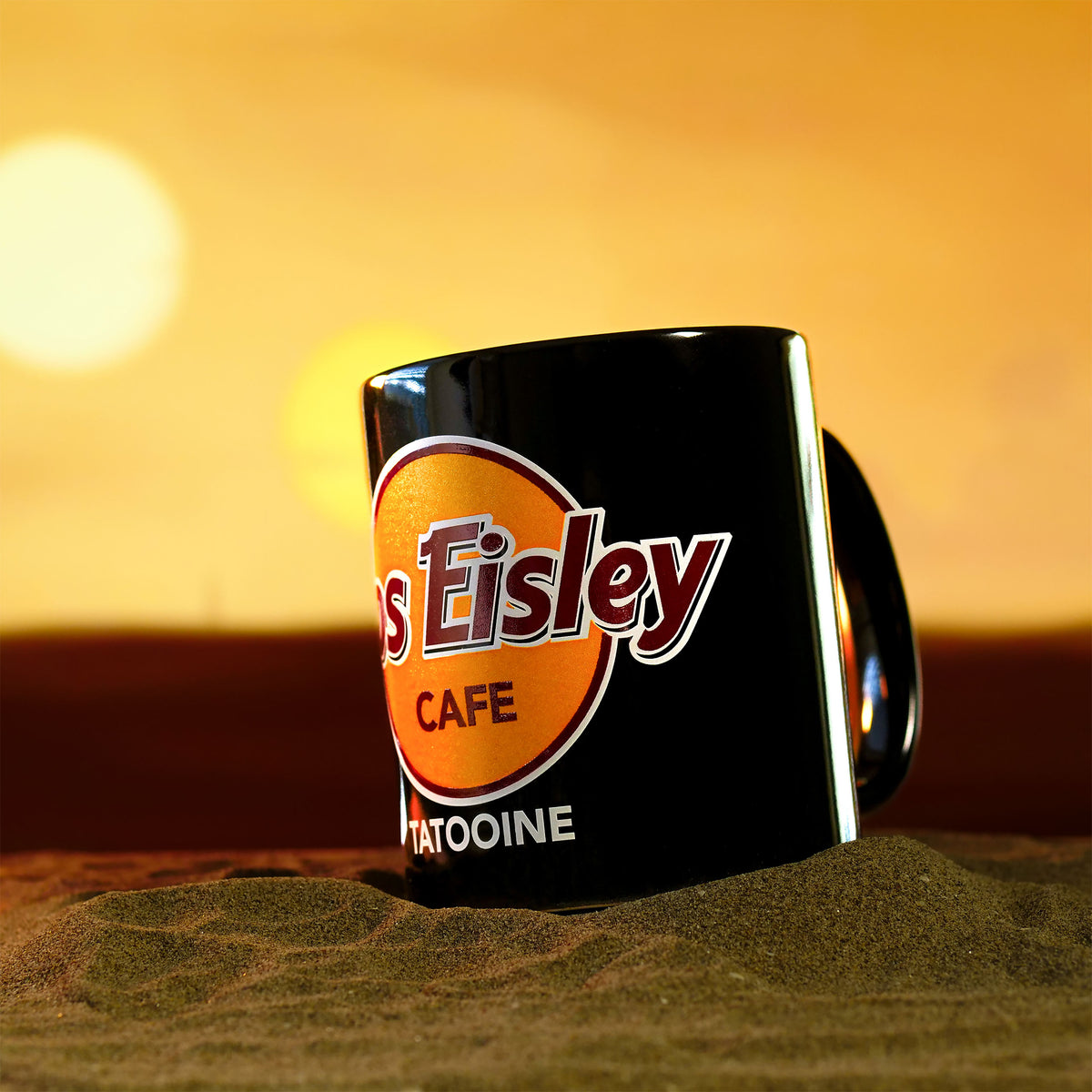 Produktbild Mos Eisley Cafe Tasse für Star Wars Fans schwarz