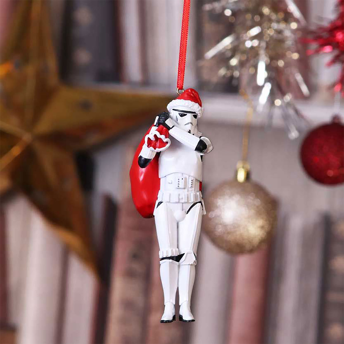 Produktbild Stormtrooper Santa mit Sack Weihnachtsbaum-Schmuck - Star Wars