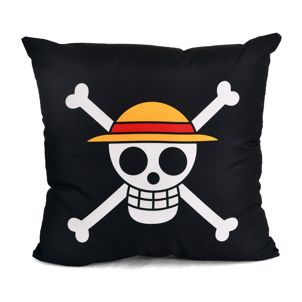 Produktbild One Piece - Ruffy und Totenkopf Kissen
