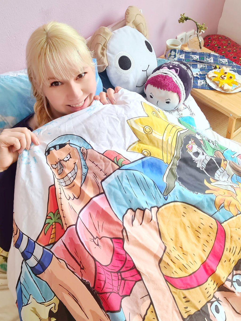 Produktbild One Piece - Ruffy & Crew Wende-Bettwäsche