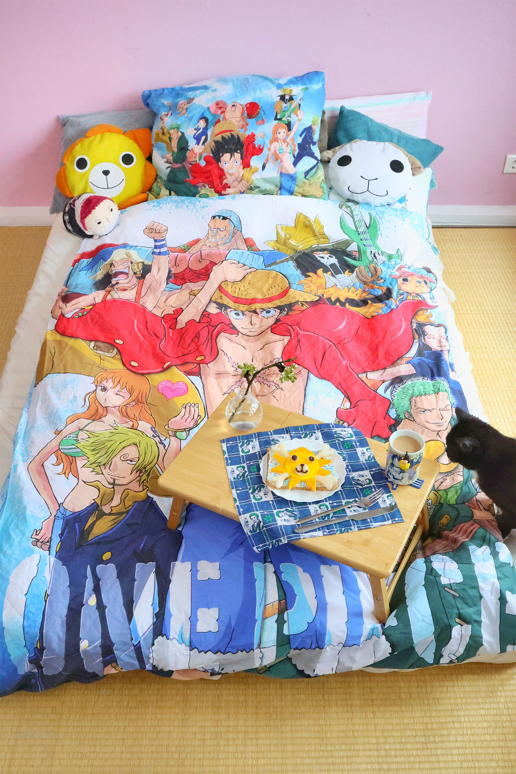 Produktbild One Piece - Ruffy & Crew Wende-Bettwäsche