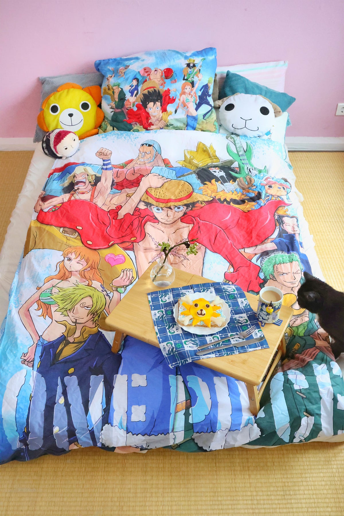 Produktbild One Piece - Ruffy & Crew Wende-Bettwäsche
