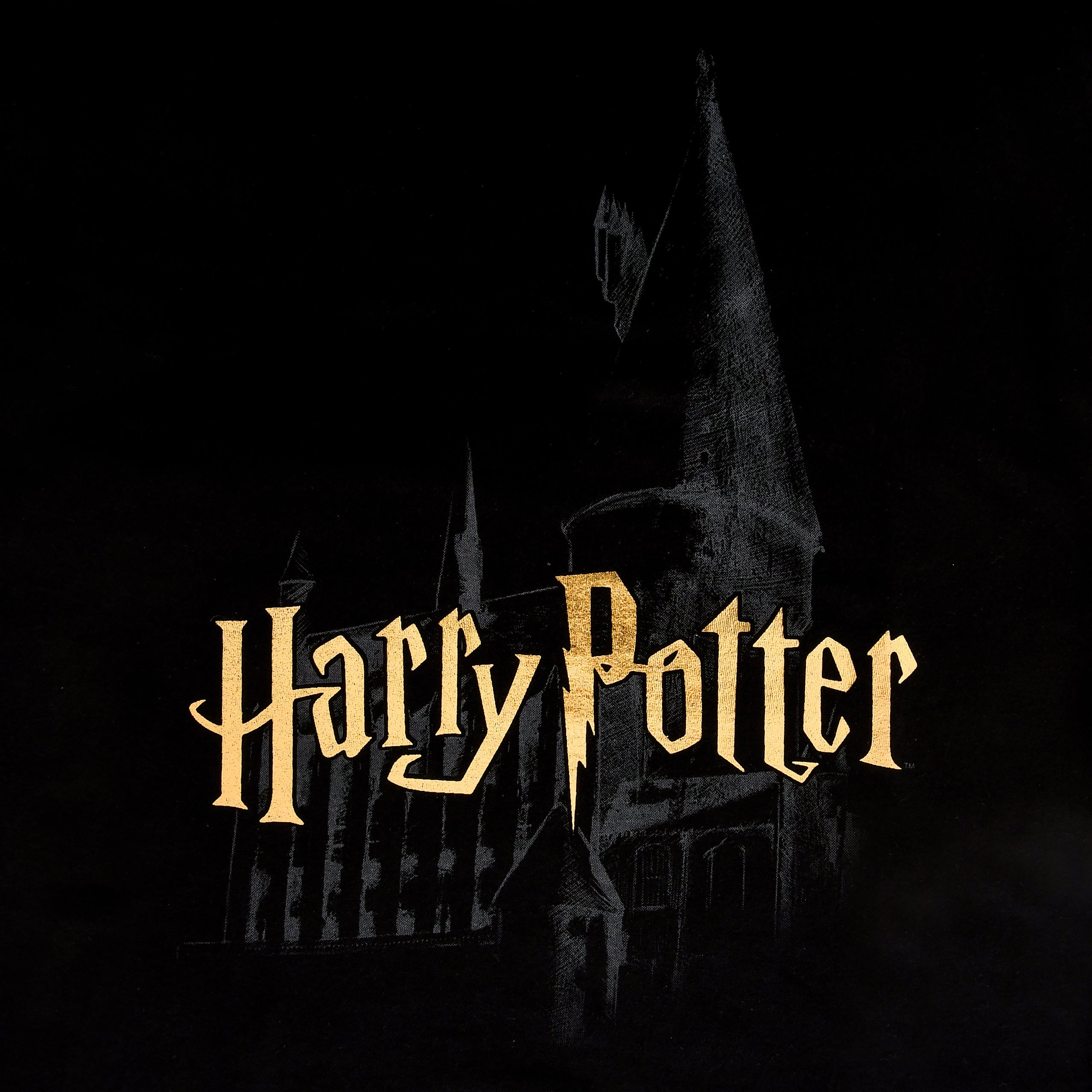 Produktbild Harry Potter - Hogwarts Schloss T-Shirt schwarz