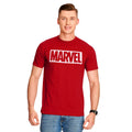 Produktbild Marvel - Logo T-Shirt Bio-Baumwolle rot