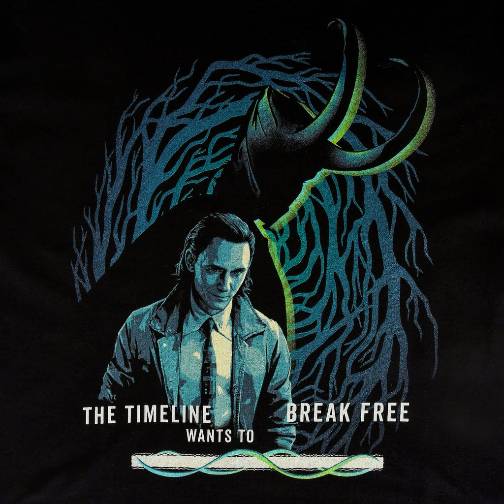 Produktbild Loki - Break Free T-Shirt schwarz
