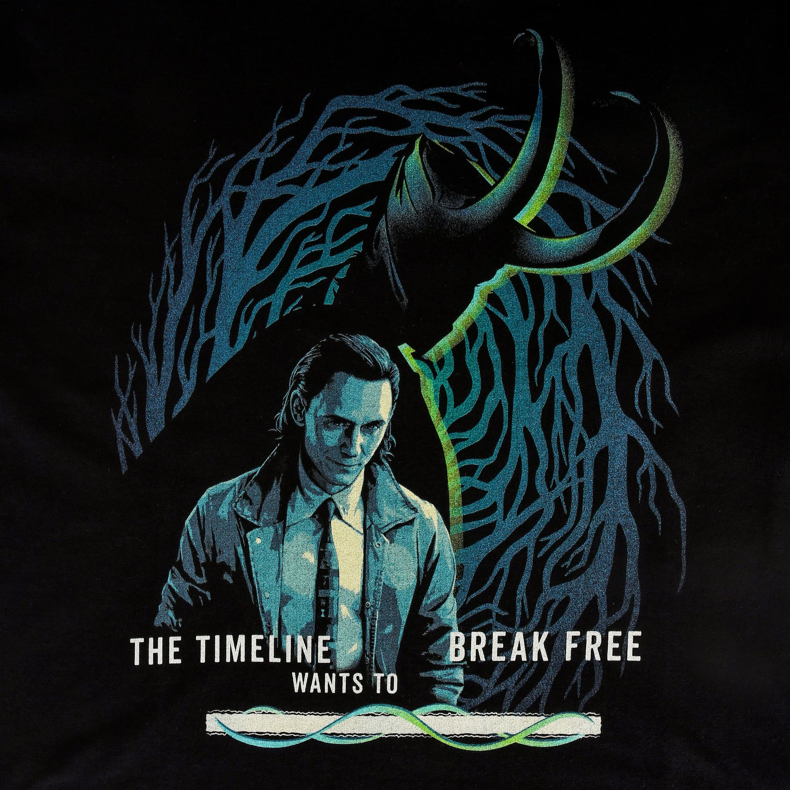 Produktbild Loki - Break Free T-Shirt schwarz