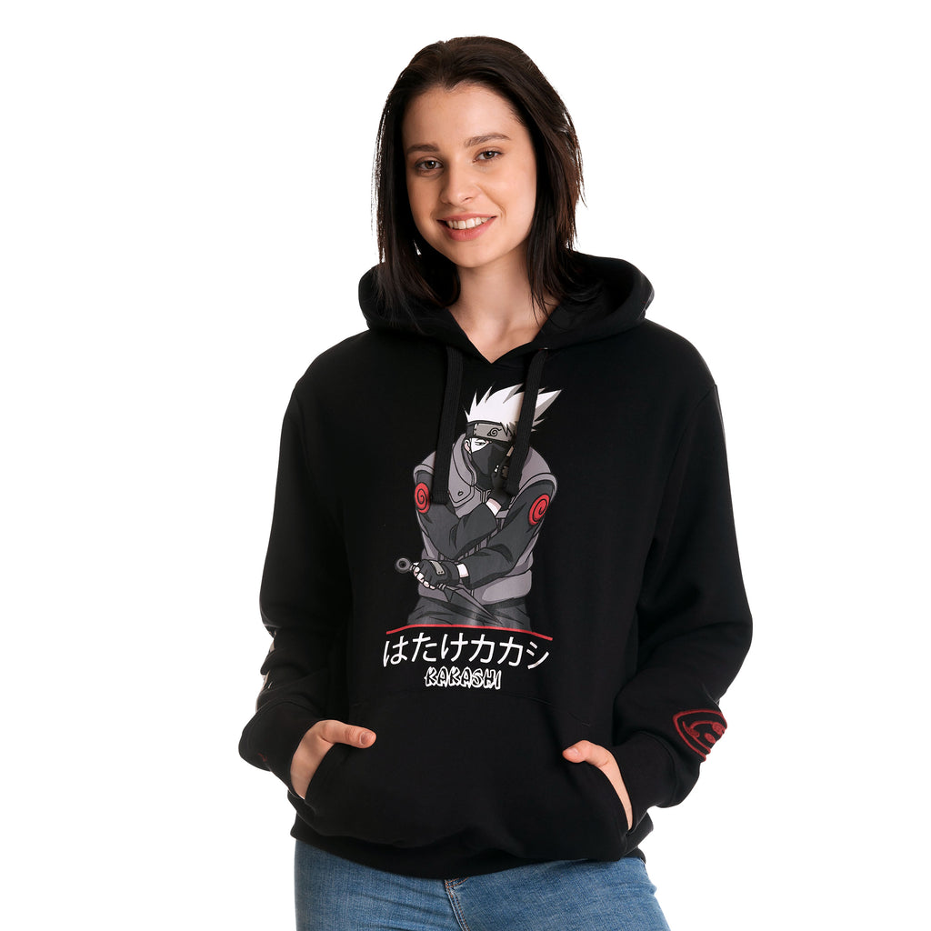 Naruto - Kakashi Sensei Hoodie schwarz