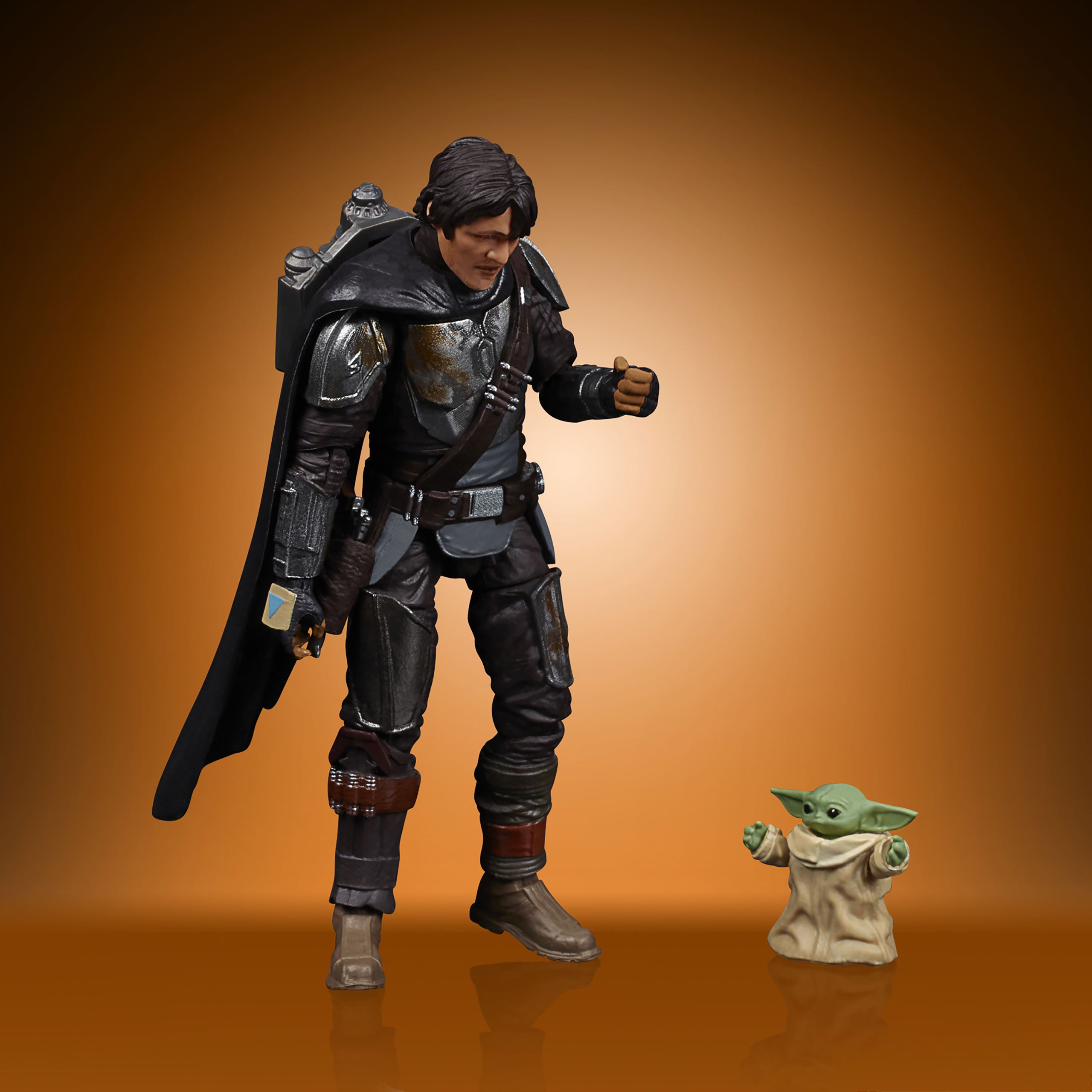 Produktbild Din Djarin mit Grogu Actionfigur 10 cm - Star Wars The Mandalorian