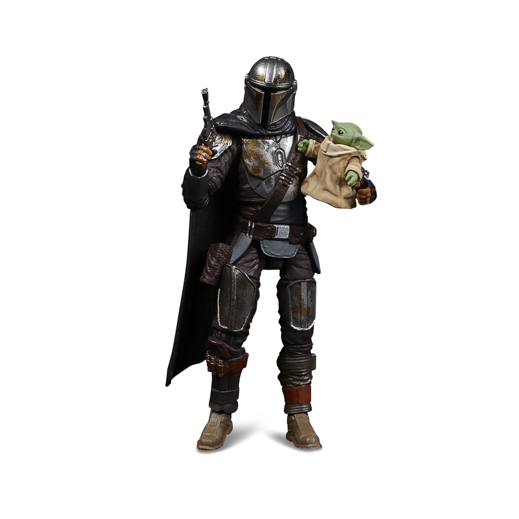 Produktbild Din Djarin mit Grogu Actionfigur 10 cm - Star Wars The Mandalorian