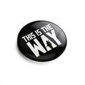 Produktbild This Is the Way Button für Star Wars Fans