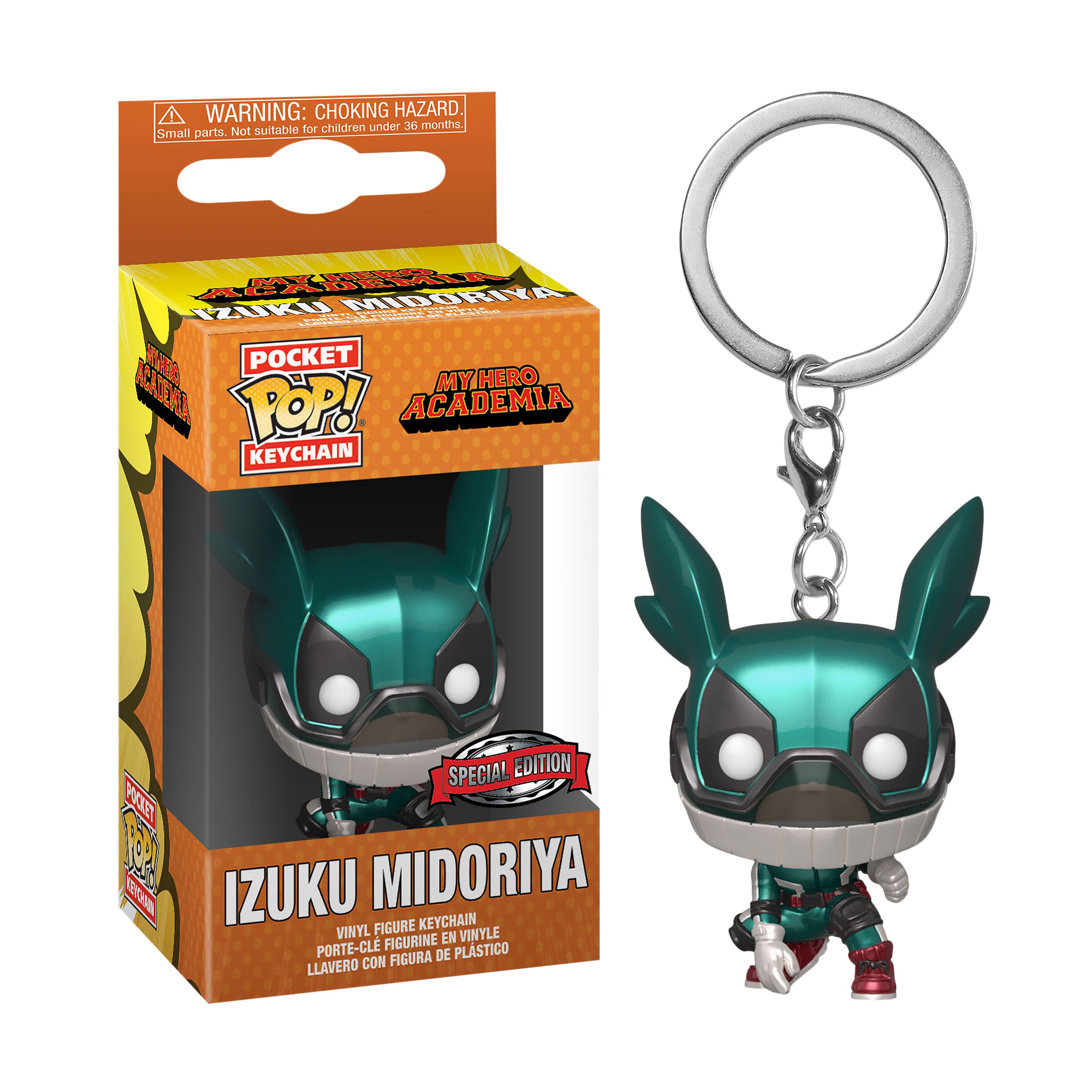 Produktbild My Hero Academia - Izuku Midoriya Funko Pop Schlüsselanhänger