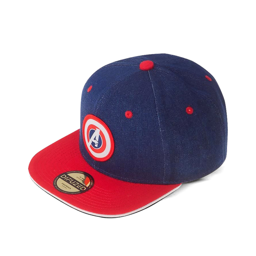 Produktbild Marvel - Avengers Logo Jeans Snapback Cap