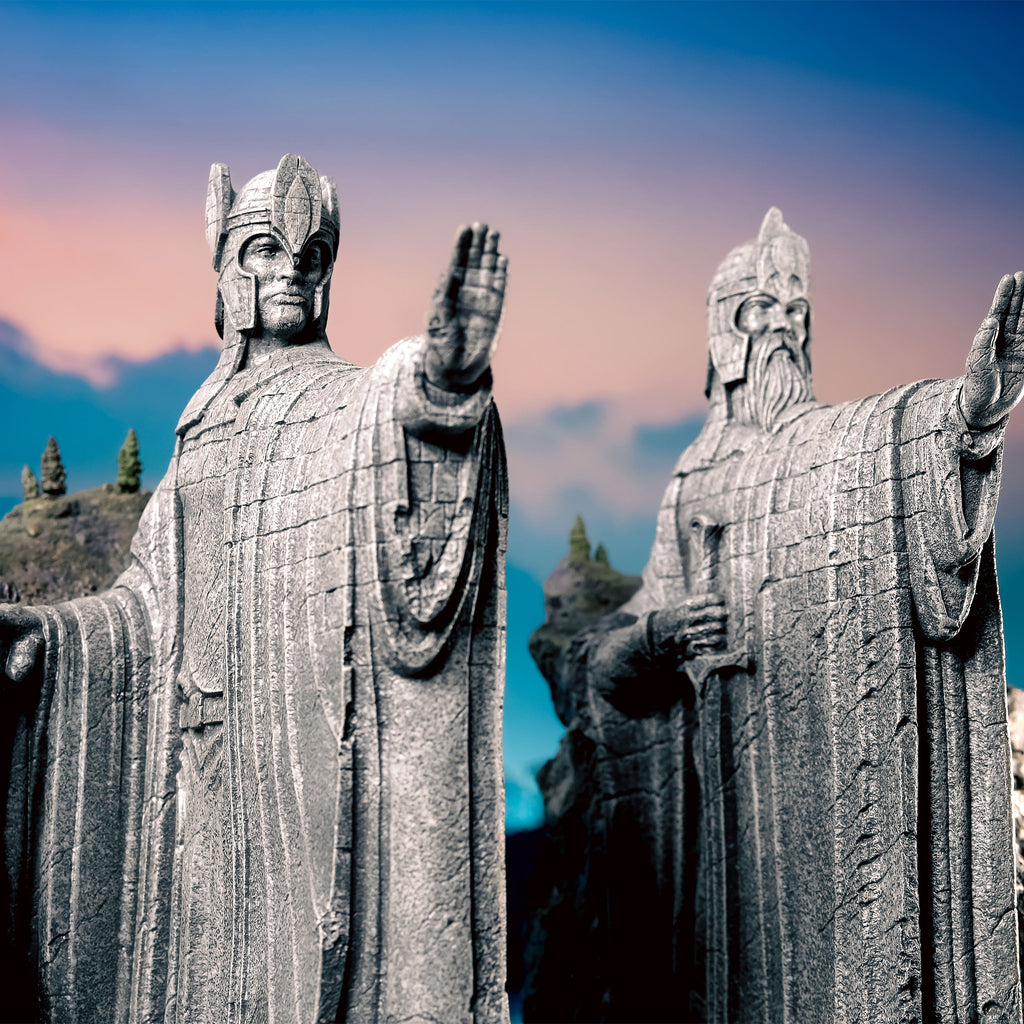Produktbild Der Herr der Ringe - Argonath Environment Figur deluxe 34 cm
