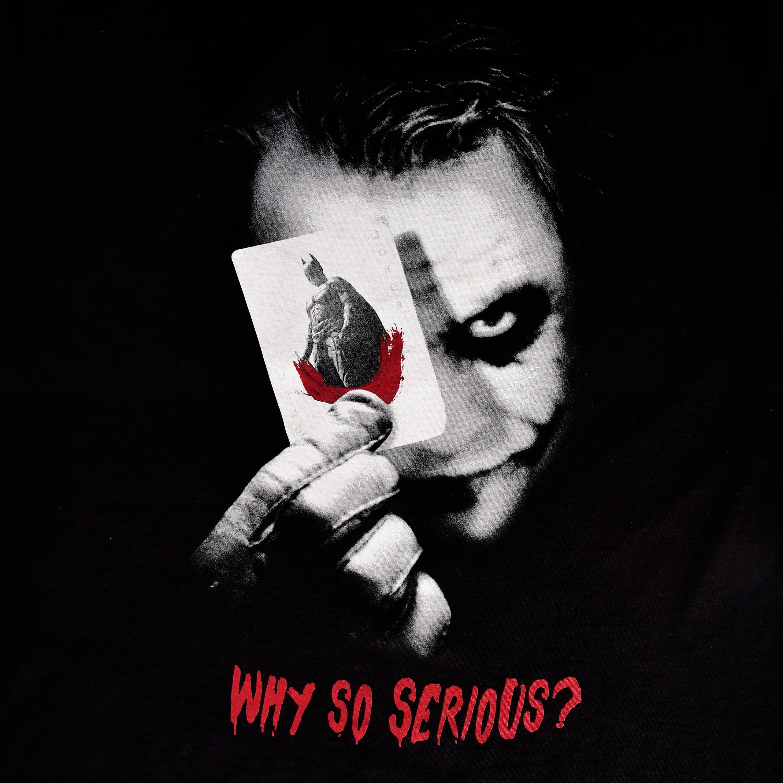 Produktbild The Dark Knight - Why So Serious T-Shirt schwarz
