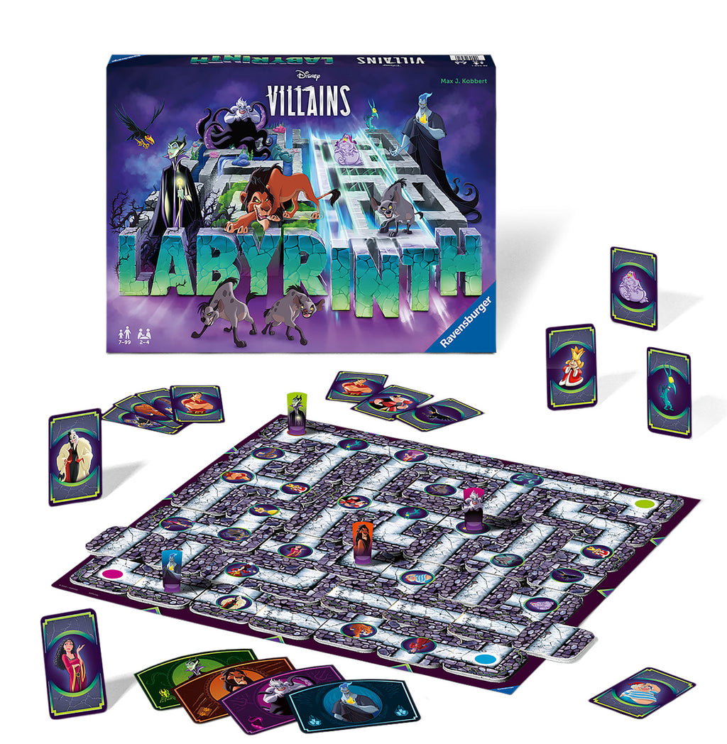 Produktbild Disney Villains - Das verrückte Labyrinth Brettspiel