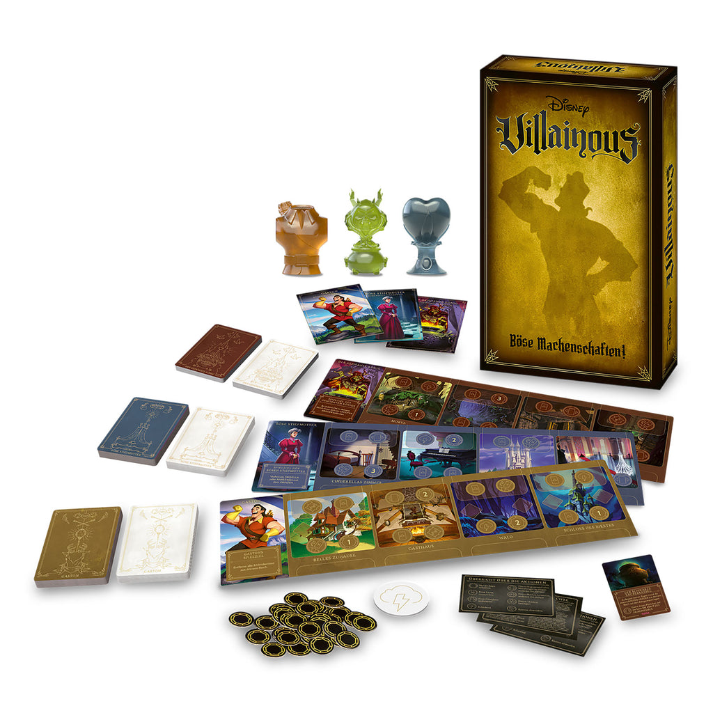 Produktbild Disney Villainous Gesellschaftsspiel - Böse Machenschaften! Erweiterung