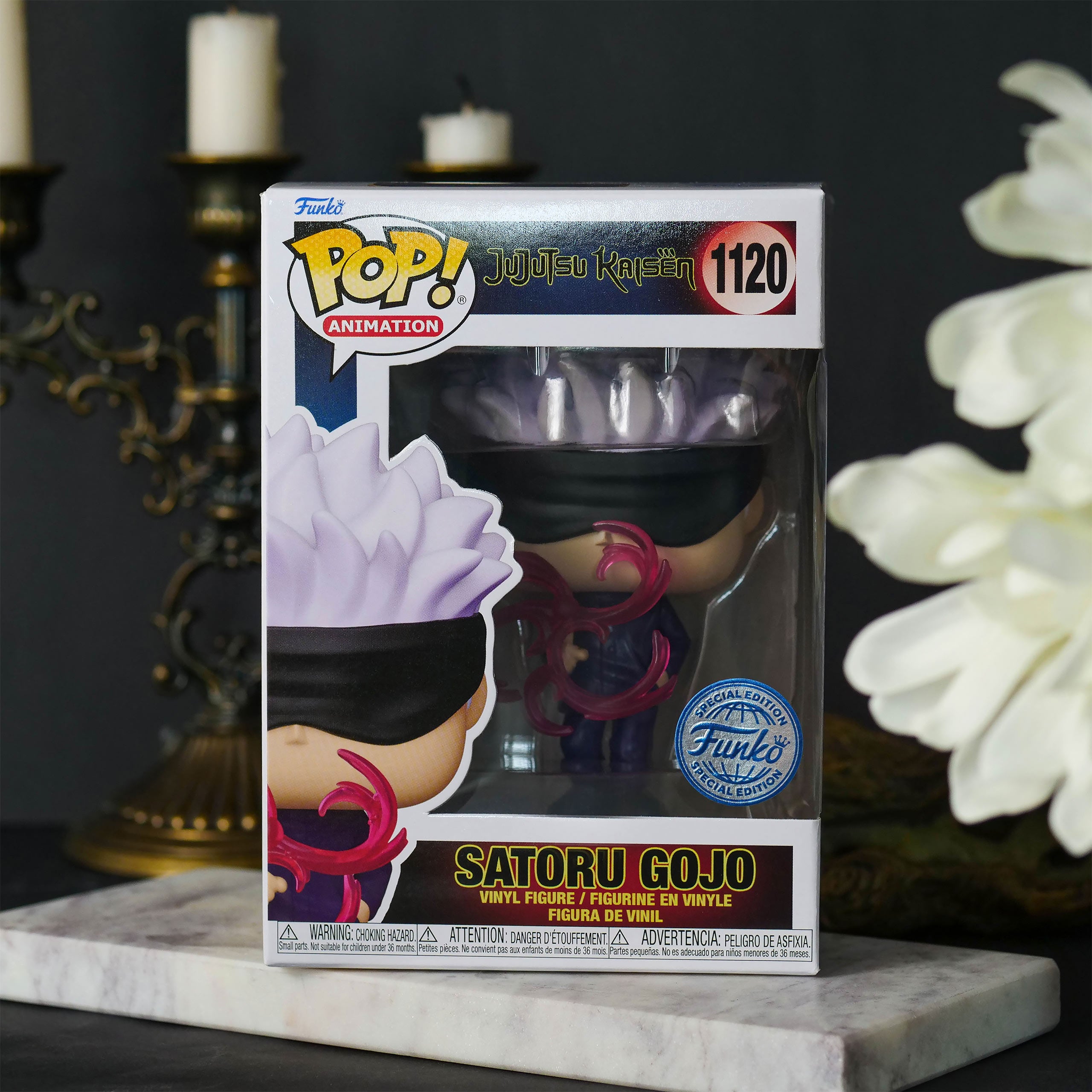 Produktbild Jujutsu Kaisen - Gojo Red Tech Funko Pop Figur