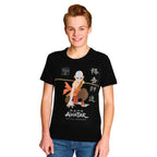 Produktbild Avatar Der Herr der Elemente - Aang Ready For Battle T-Shirt schwarz
