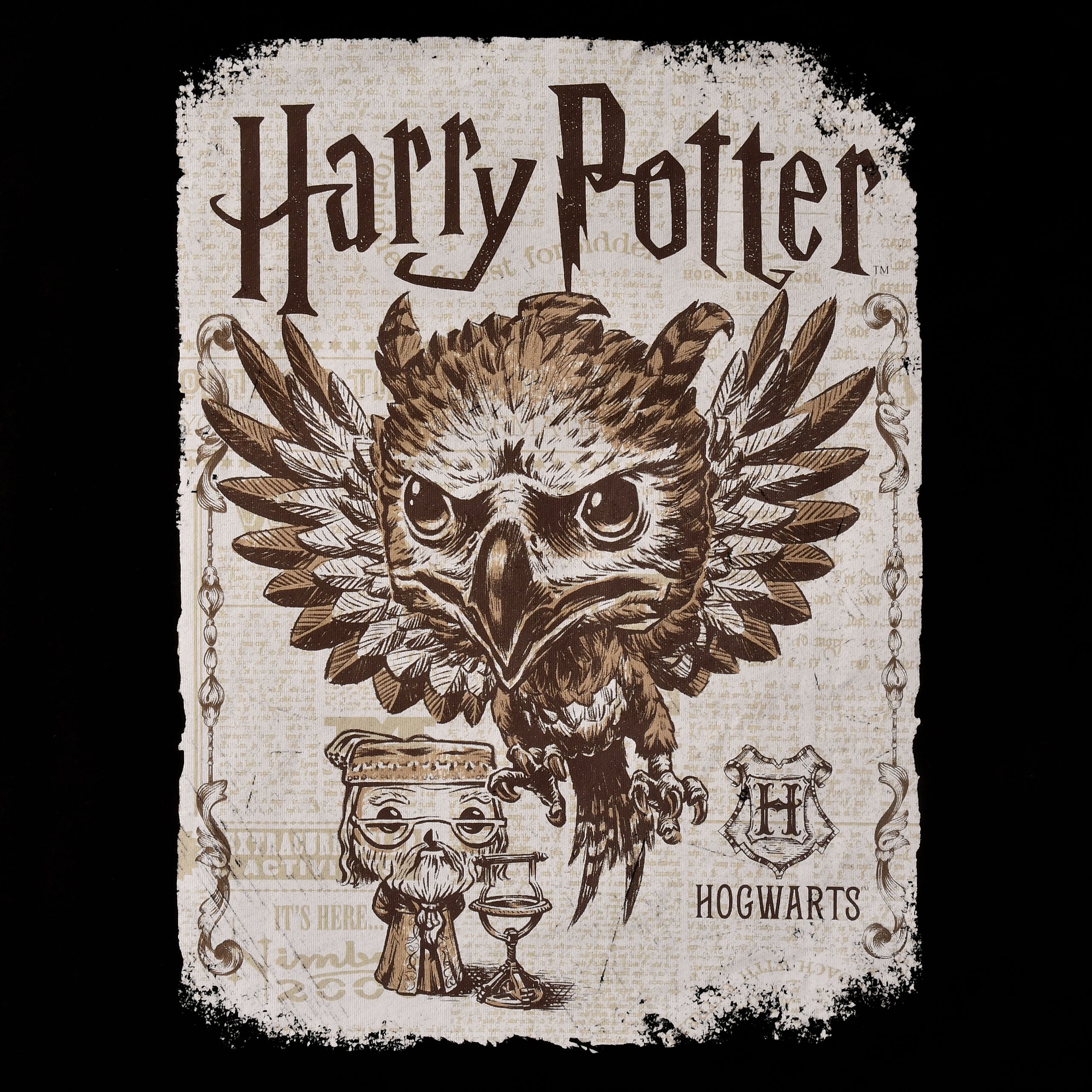 Produktbild Fawkes T-Shirt mit Funko Pop Glow in the Dark Figur - Harry Potter