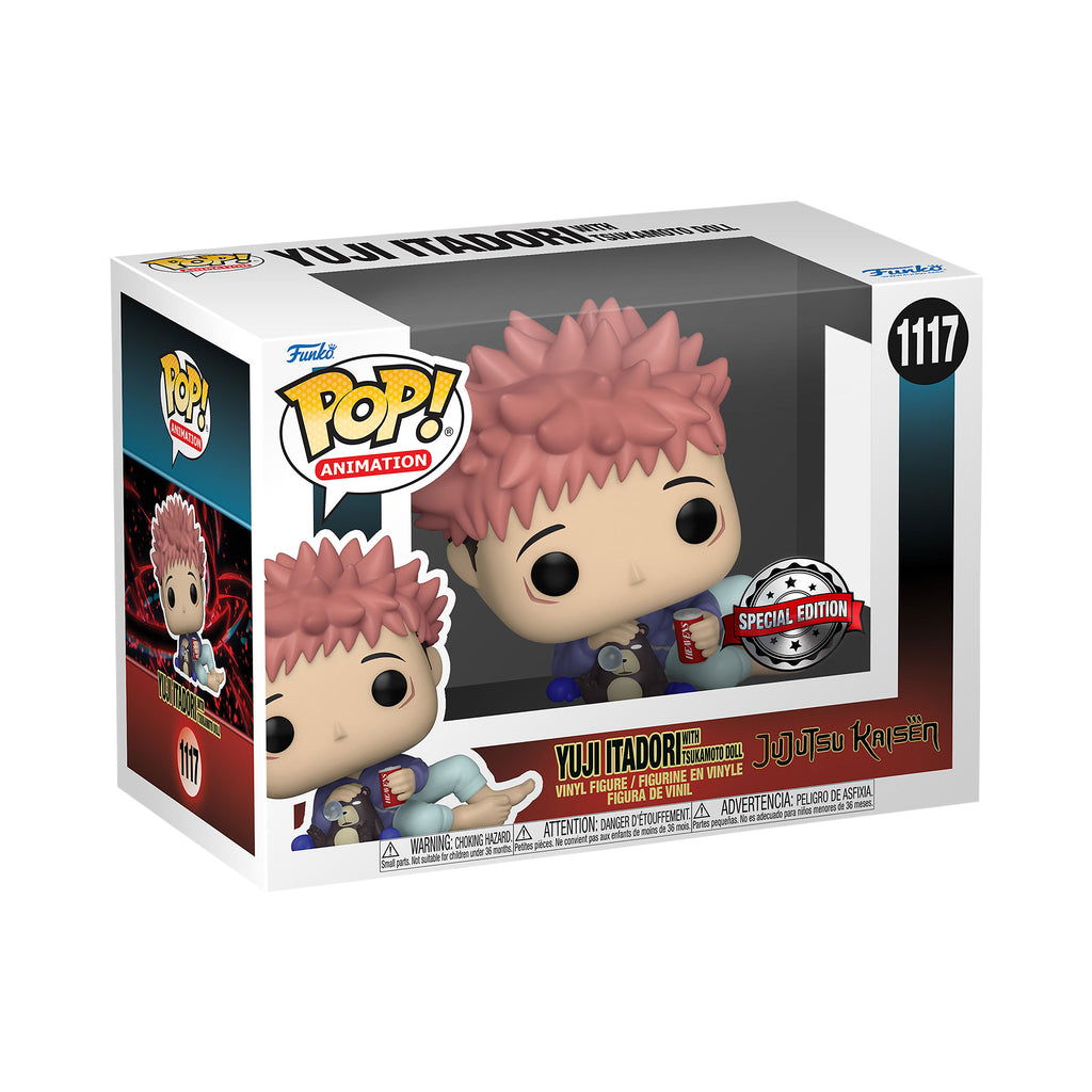 Jujutsu Kaisen - Itadori mit Tsukamoto Funko Pop Figur
